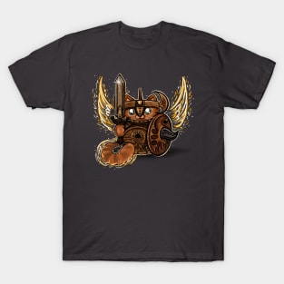 Crucible Knight Cat | Elden Ring Fanart T-Shirt